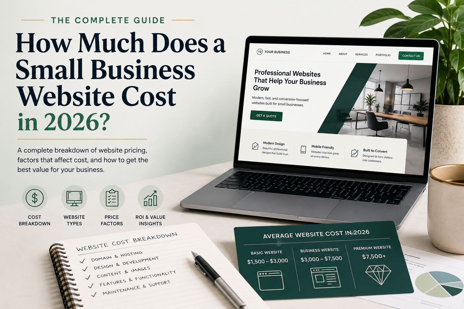 Small business website cost guide